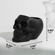 Halloween Skull Vessel