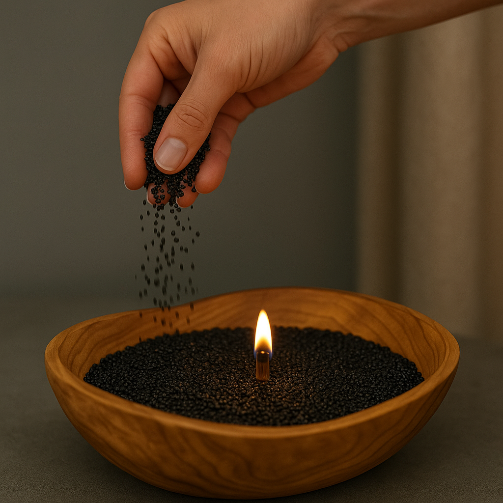 Wooden Candle Vessel