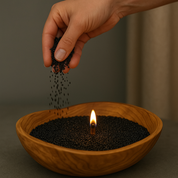 Wooden Candle Vessel