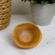 Wooden Candle Vessel