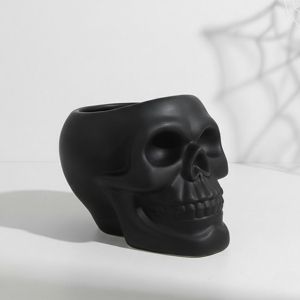Halloween Skull Vase – Limited Edition Spooky Candle Holder