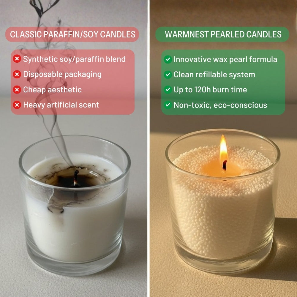 Warmnest® - Valentine's Day Pearled Candle Edition