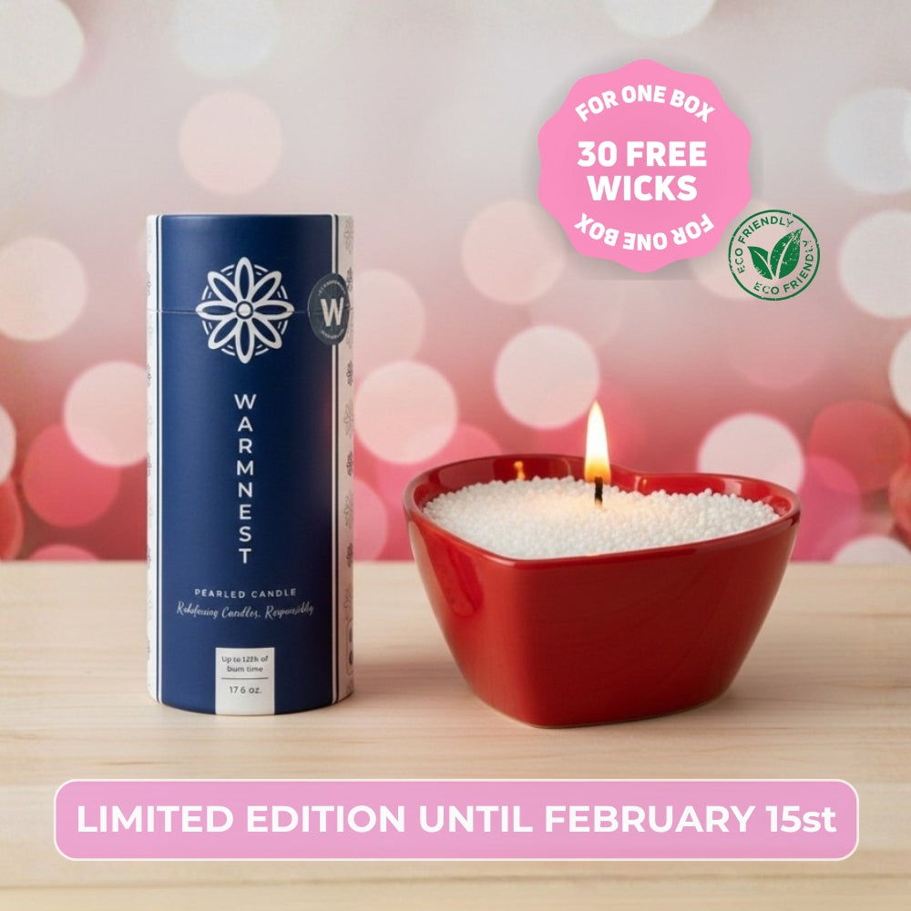 Warmnest® - Valentine's Day Pearled Candle Edition