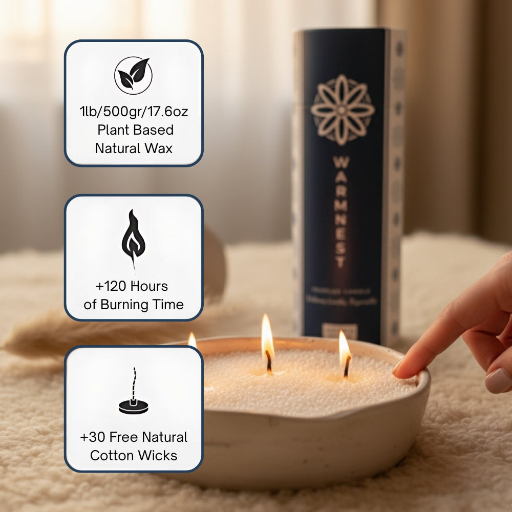 Warmnest® - Pearled Candle