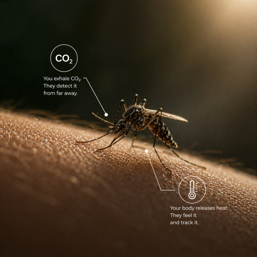How mosquitoes find you