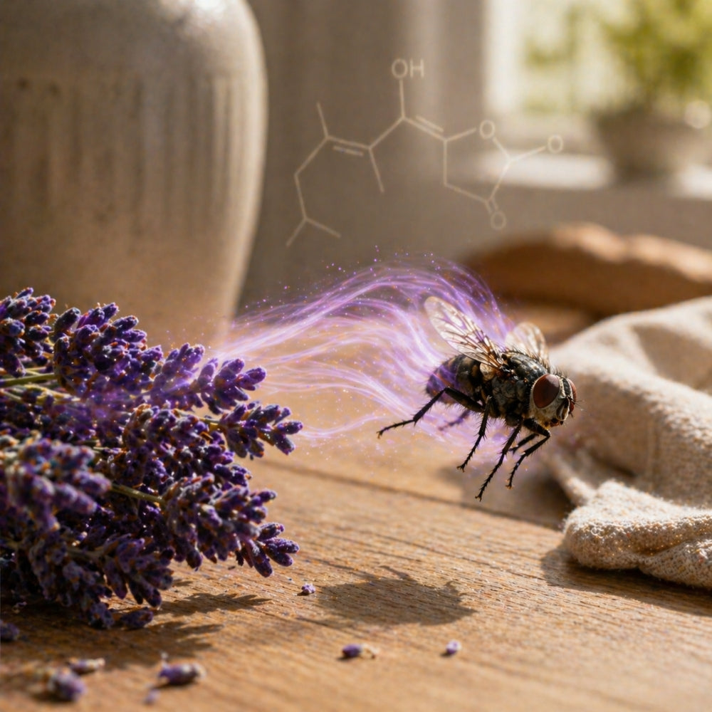 Why lavender works on flies