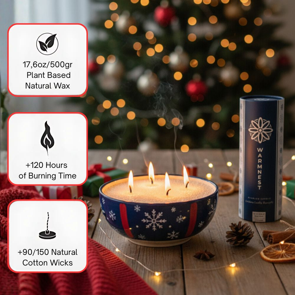 Warmnest® - Christmas Pearled Candle Edition