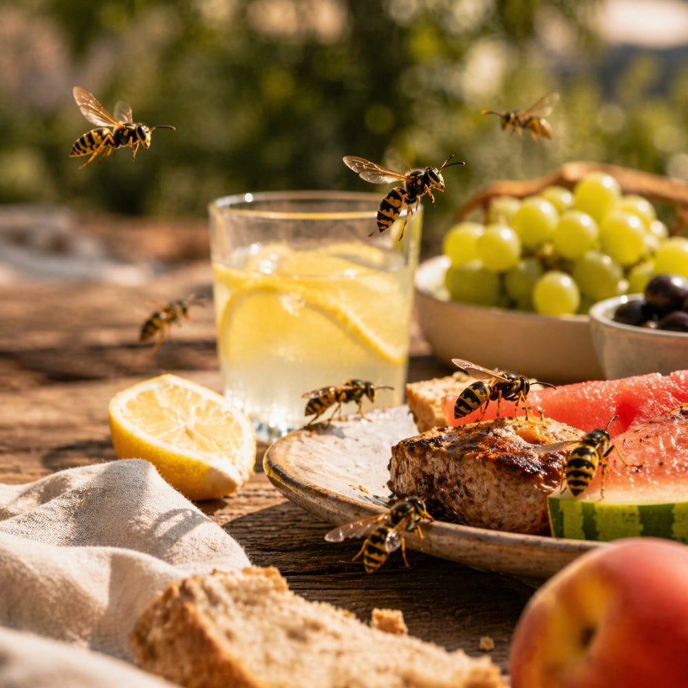 Why wasps crash your meals