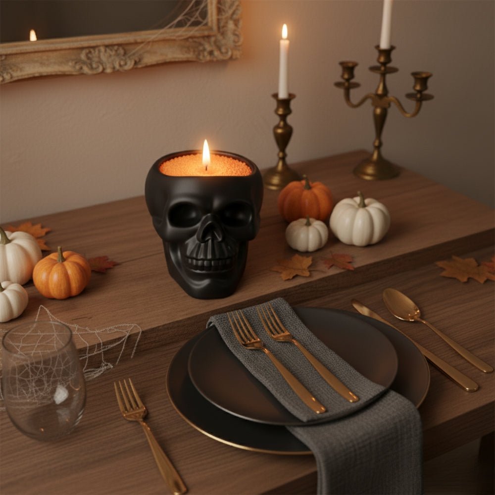 Halloween Skull Vessel - Warmnest Candle