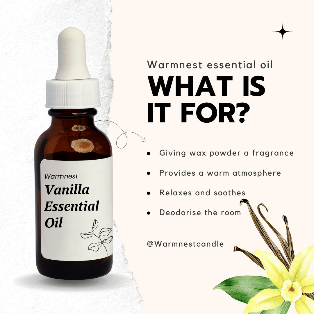 Vanilla Fragrance (10mL) - Warmnest Candle