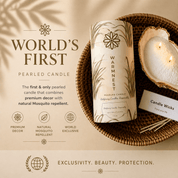 Warmnest® Citronella Pearled Candle — Natural Mosquito Repellent - Warmnest Candle