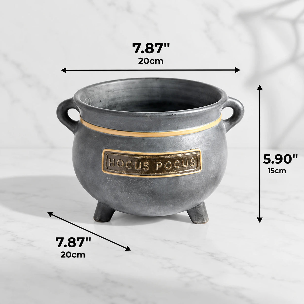 Halloween Cauldron Vessel