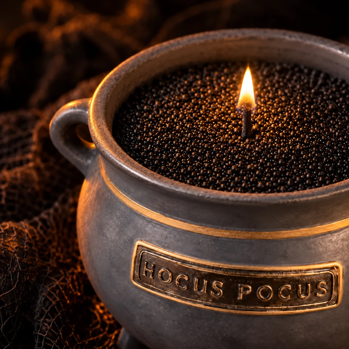 Halloween Cauldron Vessel