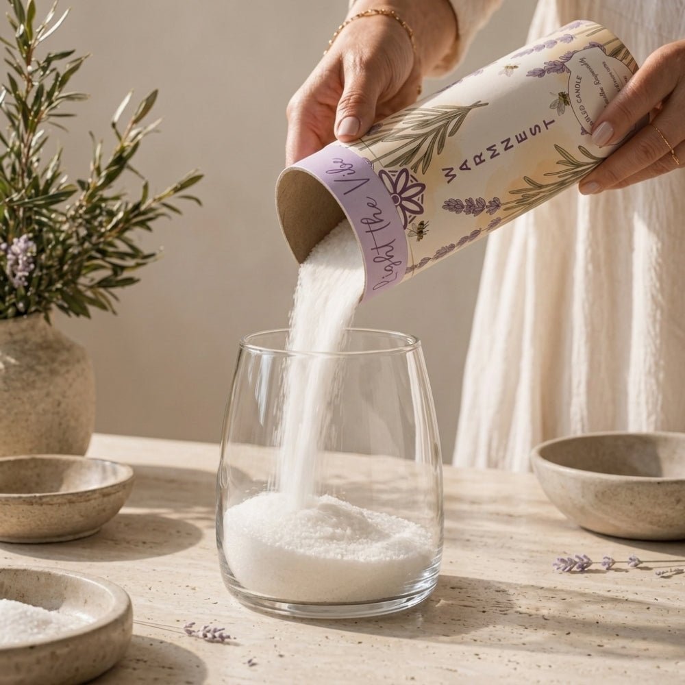 Warmnest® Lavender Pearled Candle — Natural Fly Repellent - Warmnest Candle