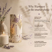 Warmnest® Lavender Pearled Candle — Natural Fly Repellent - Warmnest Candle