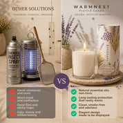 Warmnest® Lavender Pearled Candle — Natural Fly Repellent - Warmnest Candle