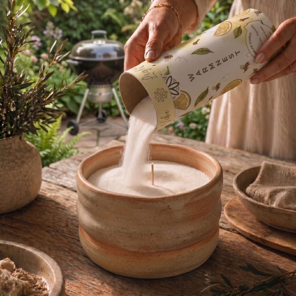 Warmnest® Lemon & Clove Pearled Candle