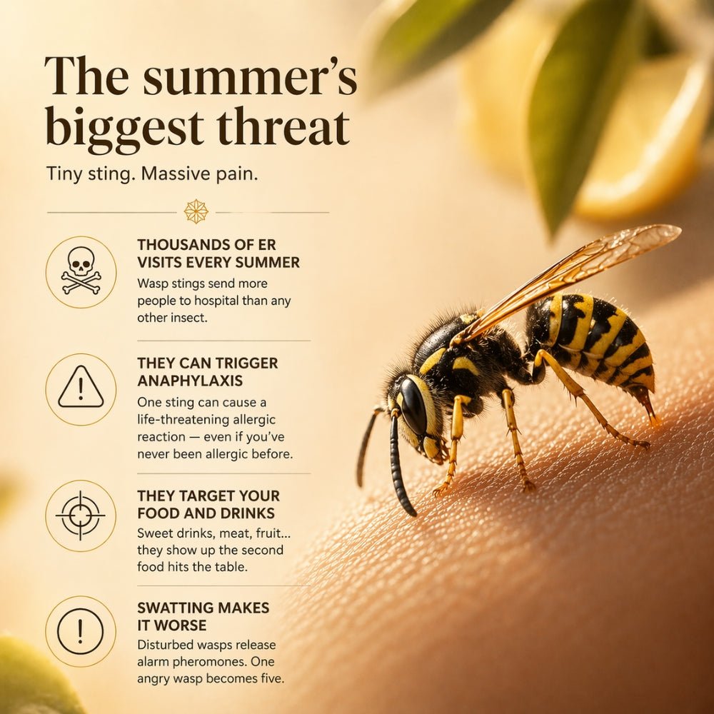 Warmnest® Lemon & Clove Pearled Candle — Natural Wasp Repellent - Warmnest Candle