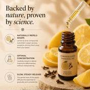 Warmnest® Lemon & Clove Pearled Candle — Natural Wasp Repellent - Warmnest Candle