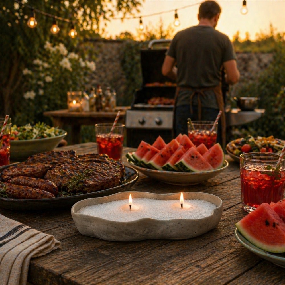 Warmnest® Lemon & Clove Pearled Candle — Natural Wasp Repellent - Warmnest Candle