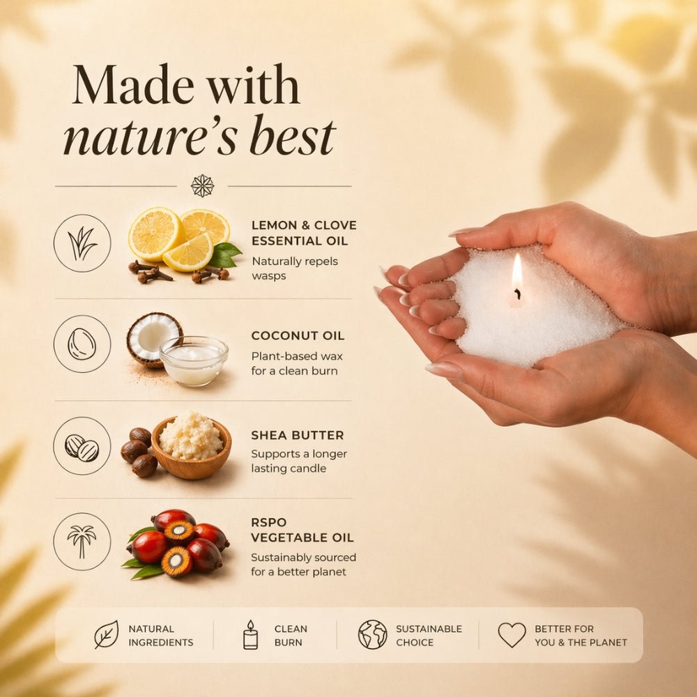 Warmnest® Lemon & Clove Pearled Candle