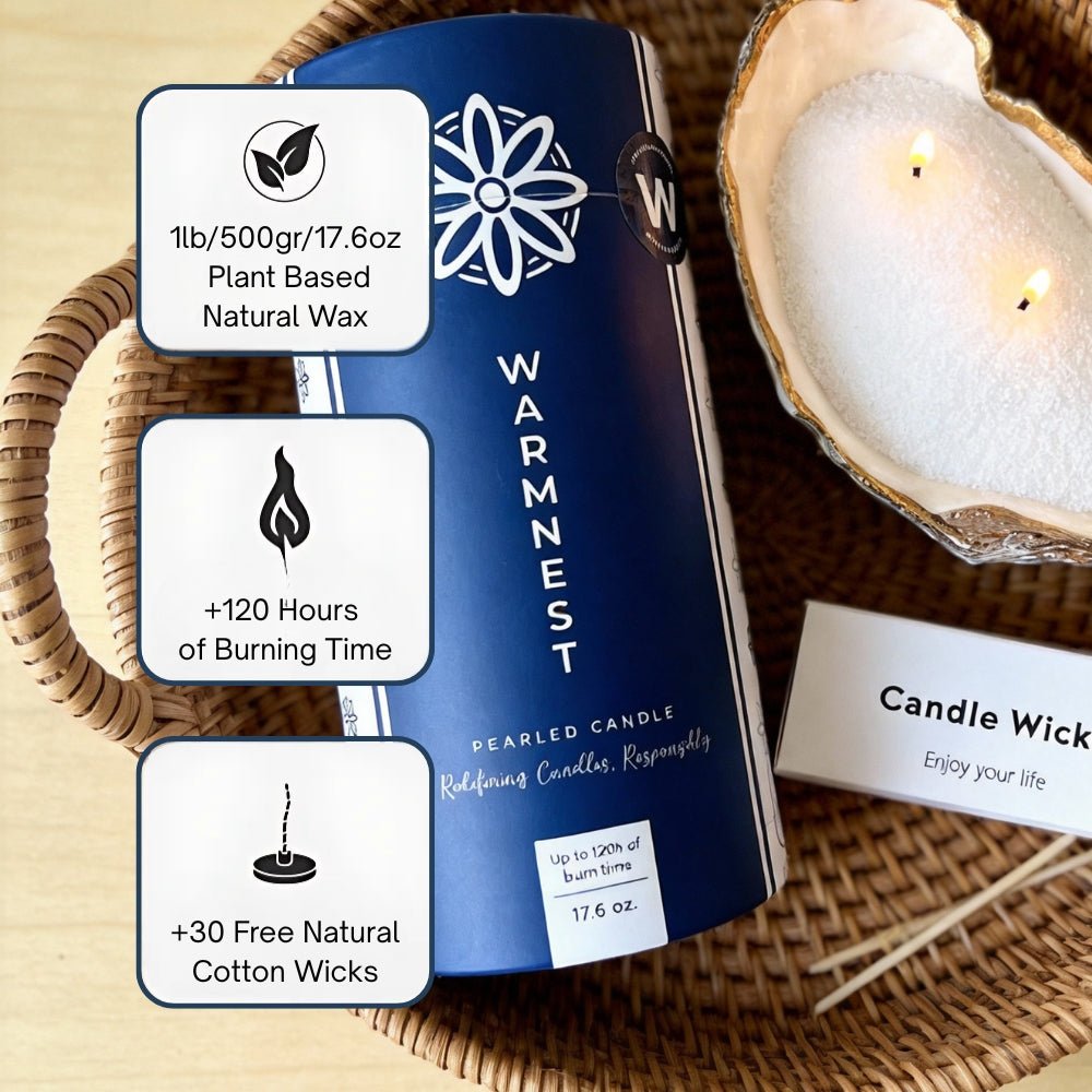Warmnest® - Pearled Candle