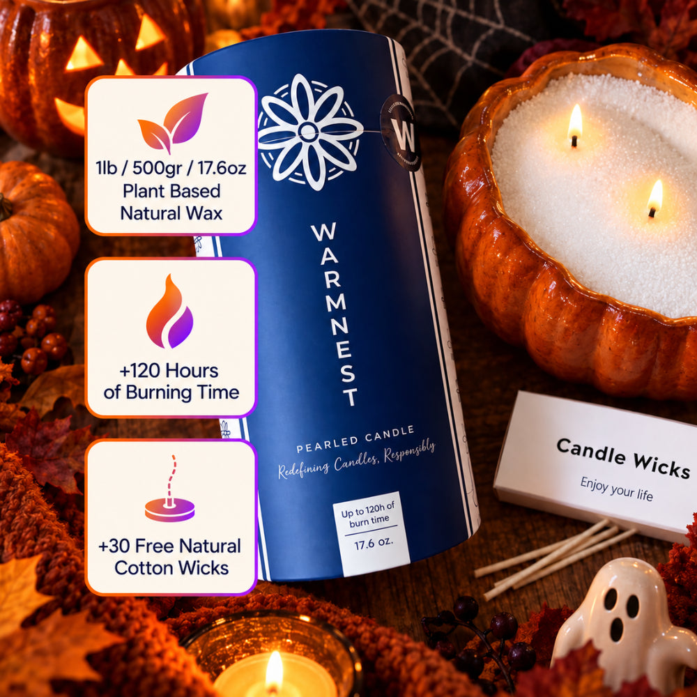 Warmnest® - Halloween Pearled Candle Limited Edition
