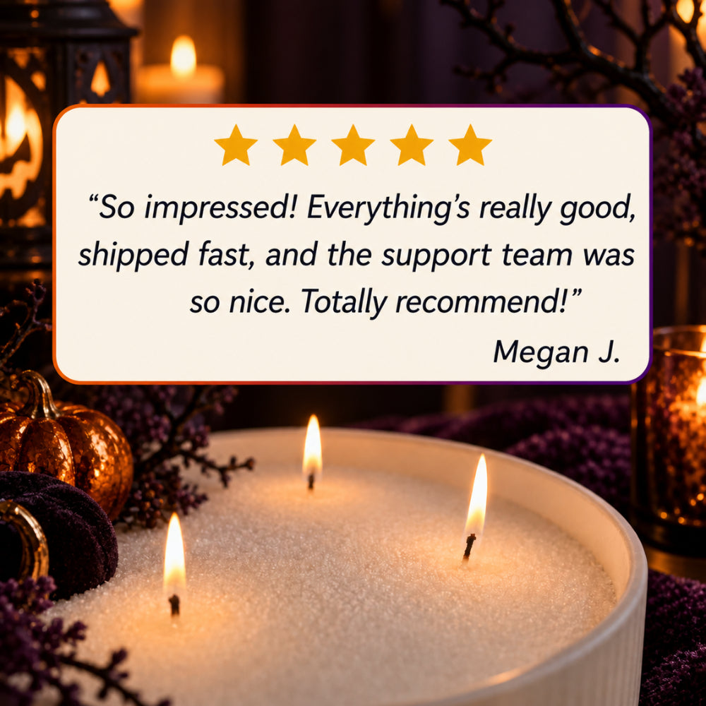 Warmnest® - Halloween Pearled Candle Limited Edition