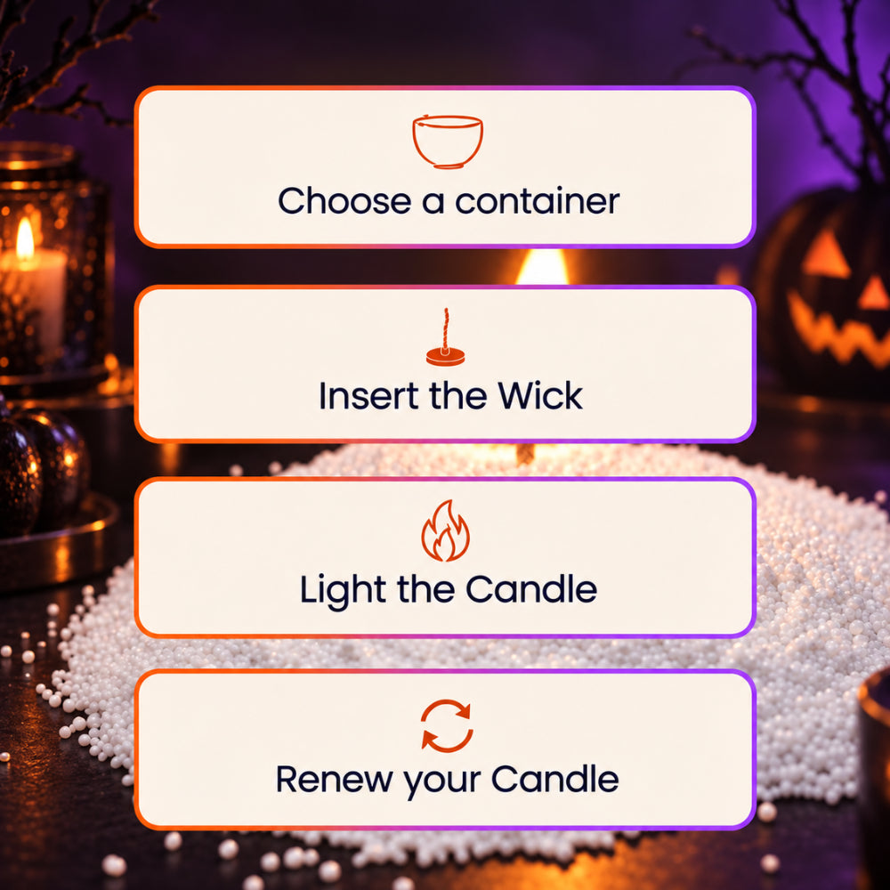 Warmnest® - Halloween Pearled Candle Limited Edition