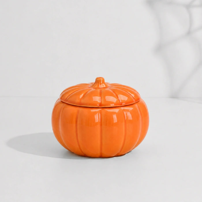 1 pumpkin ceramic vessel