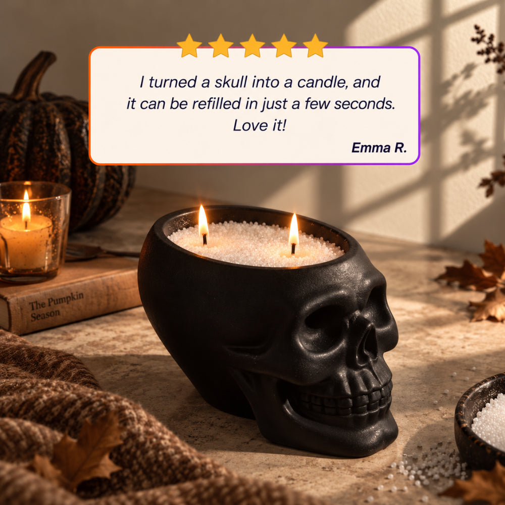 Warmnest® - Halloween Pearled Candle Limited Edition