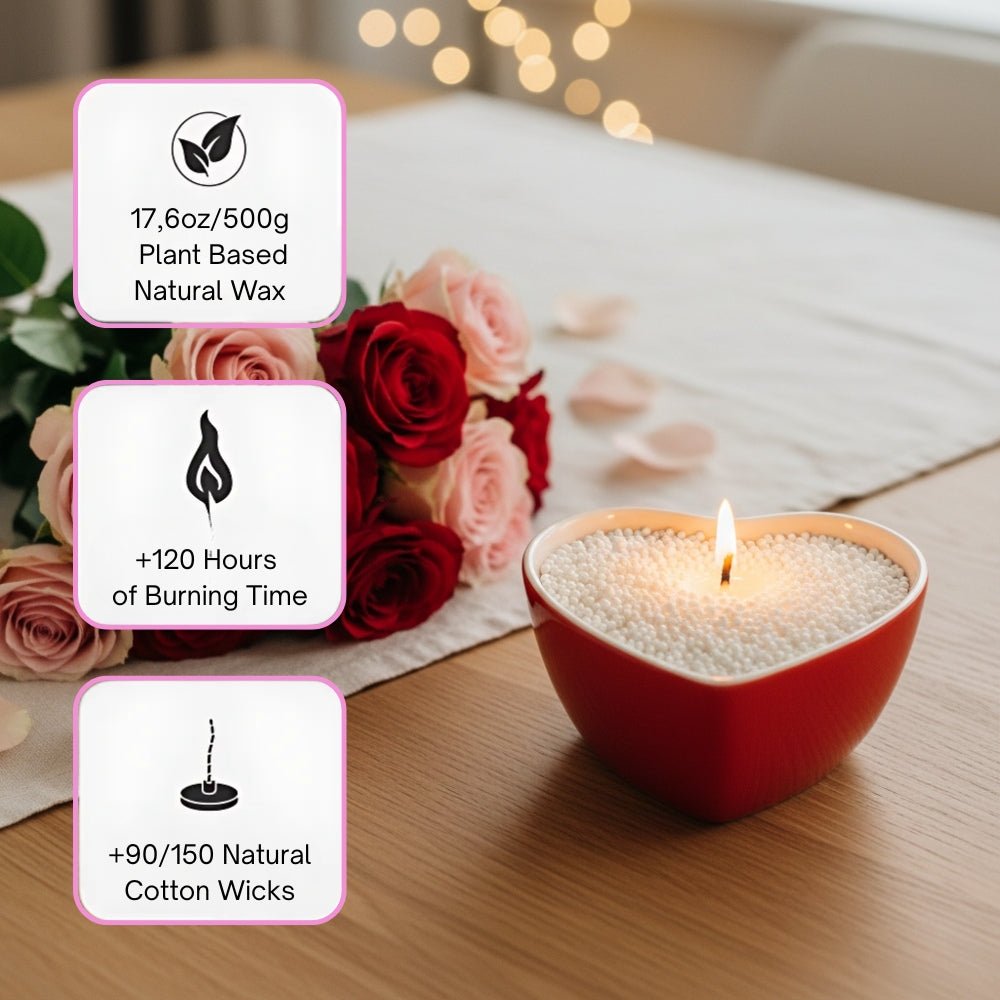 Warmnest® - Valentine's Day Pearled Candle Edition