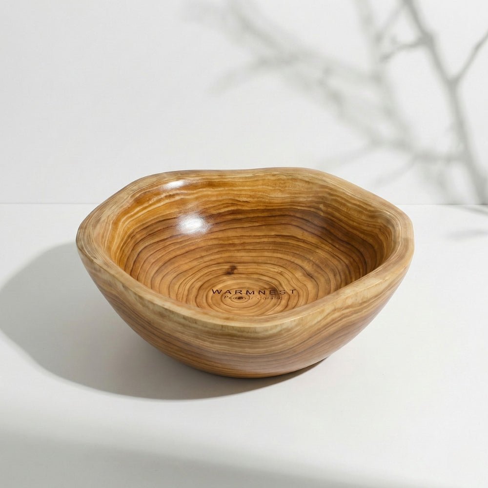Wooden Candle Vessel - Warmnest Candle